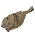 thumbnail image 4 of Sac de Pêche, Durable pour une Utilisation à Long Terme Bumbag Réglable pour la Randonnée en Plein Air Sac de Pêche Facile à Transporter et Pratique pour la Maison pour le Camping Kaki, 4 of 8