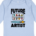 thumbnail image 4 of Inktastic Future Artist Future Painter Boys or Girls Long Sleeve Baby Bodysuit, 4 of 5