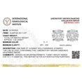 thumbnail image 5 of Pendientes Fireborn con diamantes redondos cultivados en laboratorio de 1,00 quilates, 5 of 5