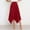 Wine, variant on Women Summer Skirts High Waisted Pleated Swing Long Skirt Casual Elegant Pleated A Line Fashion Casual Skirt