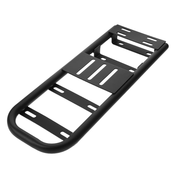 Tineasur Motorcycle Detachable Rear Luggage Rack in Black with Quick Installation