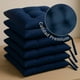 thumbnail image 4 of TESSO HOME Set de 6 Cojines Acolchados para Silla de Comedor con Lazos Relleno Ideal Almohadillas para los Asientos Medidas 42 x 42 x 7 cm, 4 of 6