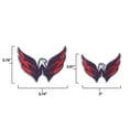 thumbnail image 3 of Official Licensed Washington Capitals NHL Team Hook Patch for Backpacks (Small), 3 of 4
