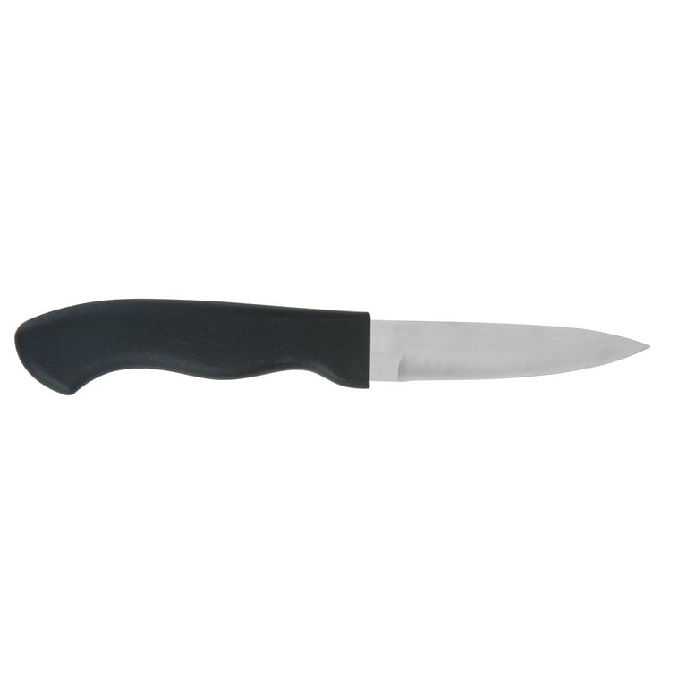 MOSFiATA Paring Knife 3.5 Inch Fruit Peeling Knife, 5Cr15Mov High Carbon  Stainless Steel Sharp Knife with Ergonomic Pakkawood Handle, Full Tang  Fruit