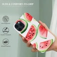 thumbnail image 4 of ONETECH Blingy's iPhone 14 Pro Case, Women Girls Cute Watermelon Pattern Tropical Cartoon Fruits Design Transparent Soft  Protective Clear Case Compatible for iPhone 14 Pro 6.1 inch (Watermelon), 4 of 5