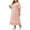 Pink 01, variant on Stamzod Womens Nightgown Plus Size Sleepwear Short Sleeve Sleep Shirt Casual Nightshirt Light Blue XXXXL