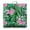 Hawaiia, variant on Country Floral Meditation Cushion - 9-Point Stitched Square Seat with Spring Floral Print