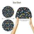 thumbnail image 5 of Yiaed Rocket Space Print Satin Bonnet Silk Bonnet Hair Bonnet for Sleeping Hair Bonnets, 5 of 6