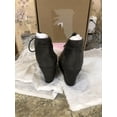 thumbnail image 3 of JOURNEE Womens Gray Cushioned Enter Round Toe Wedge Lace-Up Booties 7.5, 3 of 4