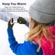 thumbnail image 3 of Guantes Evridwear con pantalla táctil sin dedos, 3 pares, color verde militar, 3 of 6