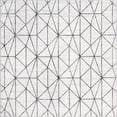 thumbnail image 3 of Unique Loom Matrix Trellis Collection Area Rug - Geometric (7' Square White/Gray), 3 of 6