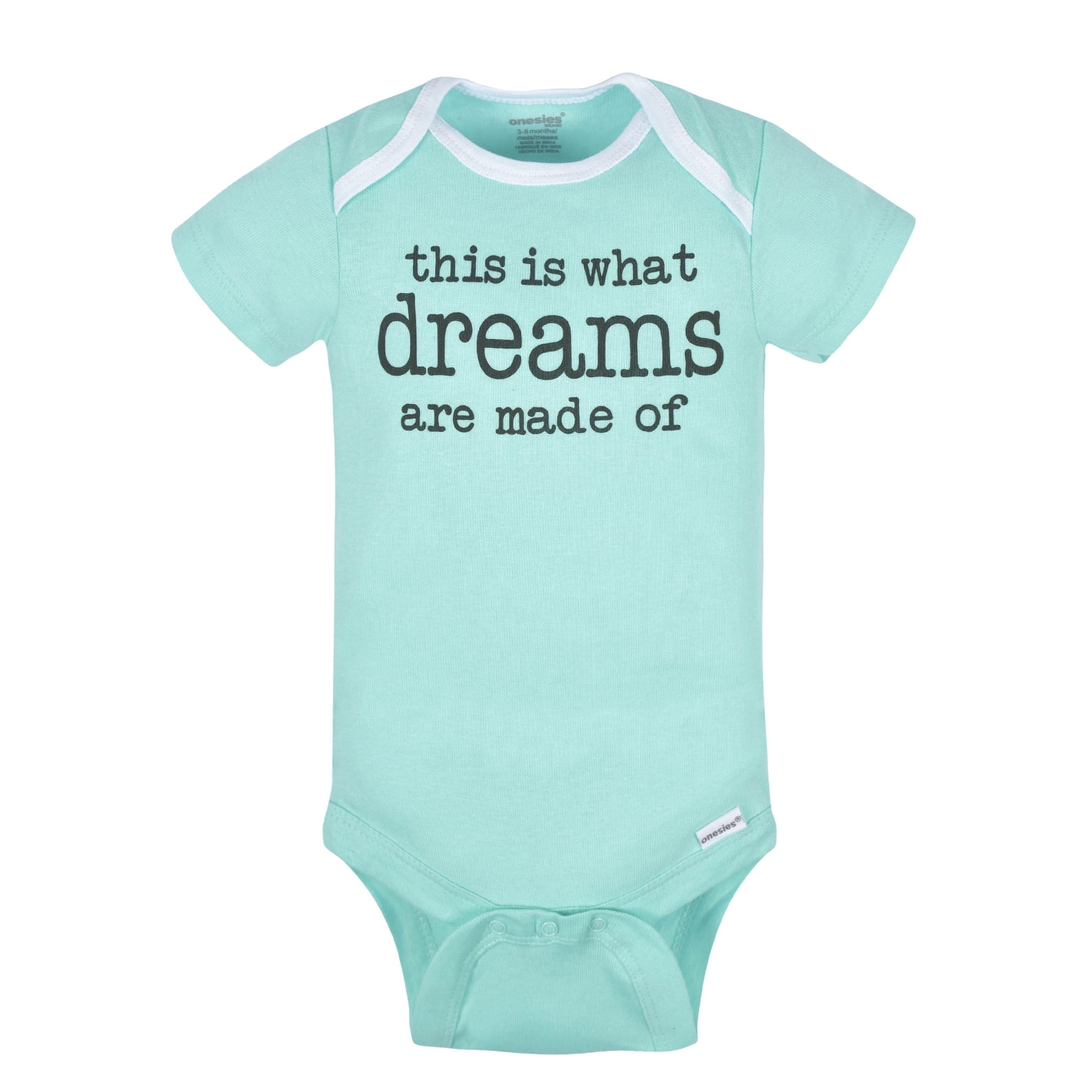 Onesies Brand Baby Boy or Girl Gender Neutral Short Sleeve Onesies Bodysuits, 8-Pack, Sizes Newborn-12M