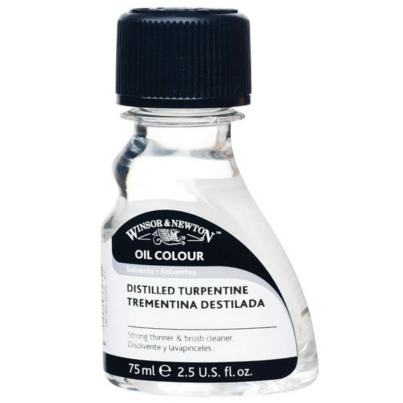 W&N English Distilled Turpentine 75Ml