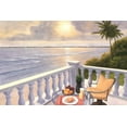 thumbnail image 2 of Romanello, Diane 24x17 White Modern Wood Framed Museum Art Print Titled - Breakfast on the Veranda, 2 of 4