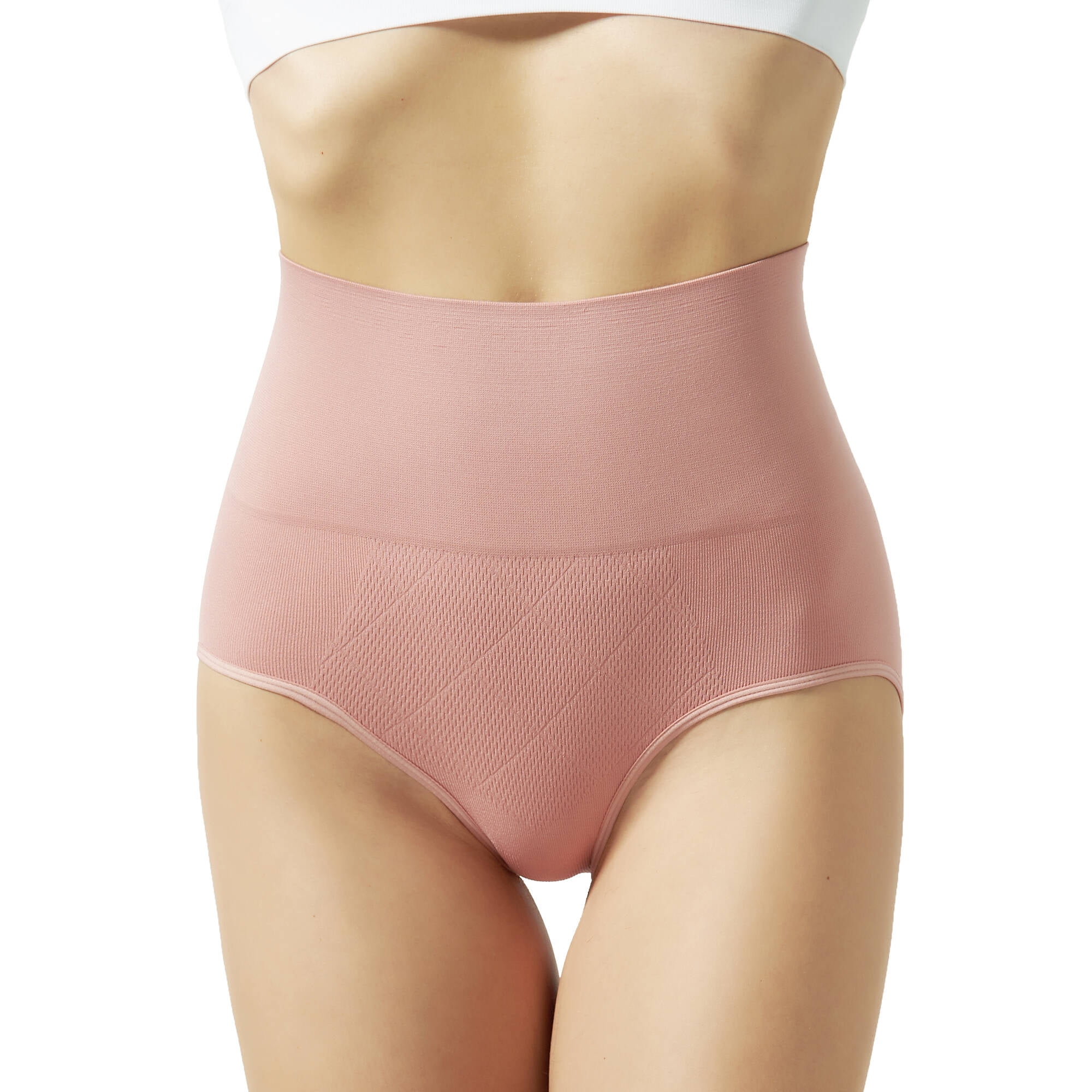DREAM SLIM Women's MidWaist Seamless Tummy Control Shapewear Panties