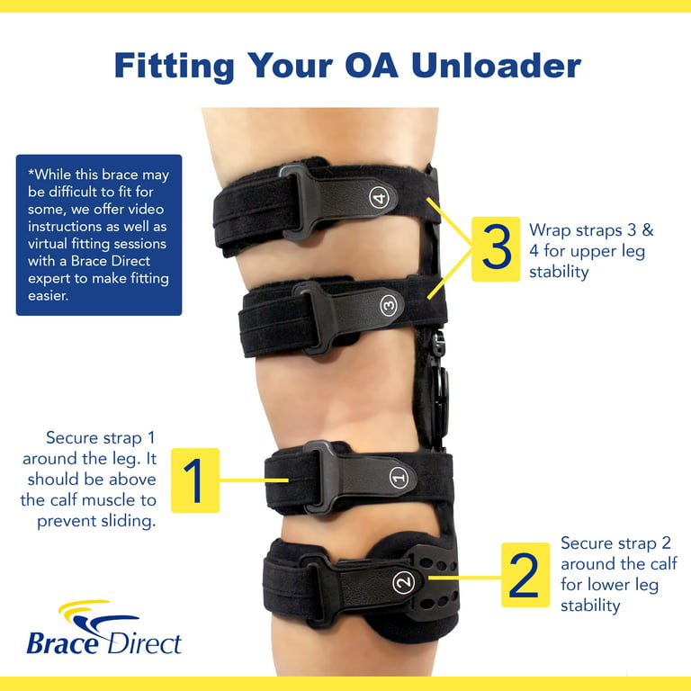 Brace Align Osteoarthritis Offloading Knee Brace L1843/L1851 