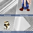 thumbnail image 2 of Kitchen Self-Adhesive Wallpaper,Oil-Proof Foil Wall Sticker,Stove Countertop High Temperature Resistant Stickers,Kitchen Backsplash Wallpaper Stickers for Cabinets Countertop Drawer Liner Shelf Liner, 2 of 8