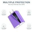 thumbnail image 2 of Hootek USB C Charger Block 4 Pack Fast Charging Adapter 20W Wall Charger Quick Charger Adapter USB Charger Block Fast Charger Plug Phone Charger Compatible with iPhone 15 Sumsung Galaxy, Purple, 2 of 7