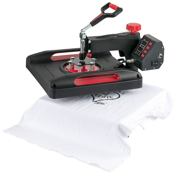 VEVOR 8-in-1 Heat Press Machine - ETL Certified, 15x15 in, Power-Saving Sublimation, 360° Rotation, Ideal for Shirts, Caps, Mugs