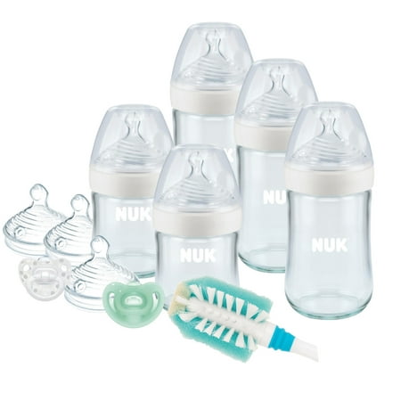 UPC: 0885131696359 | NUK Simply Natural Glass Bottles Gift Set Clear