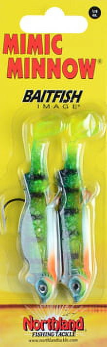 Northland Tackle Mimic Minnow Shad, 1.4 oz, Bluegill