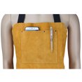 thumbnail image 3 of Coofit Garden Apron Adjustable Long Solid Color Leather Work Apron Utility Apron, 3 of 10