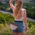 thumbnail image 4 of WHAMVOX Beach Bags 1Set Modern Style Woven Coconut Shell for Women, 4 of 7