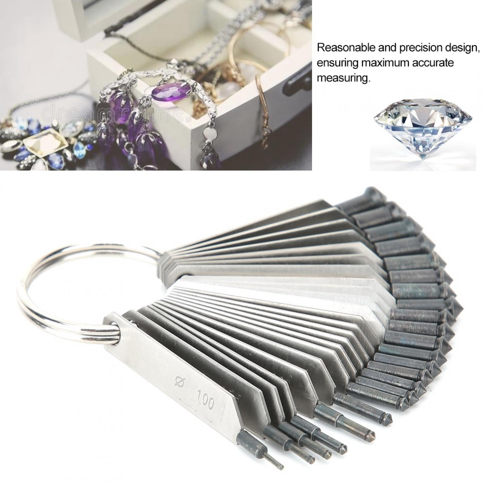 DOACT Ring Sizer Measuring Tool 1.06.5mm Gem Stone Diamond Size