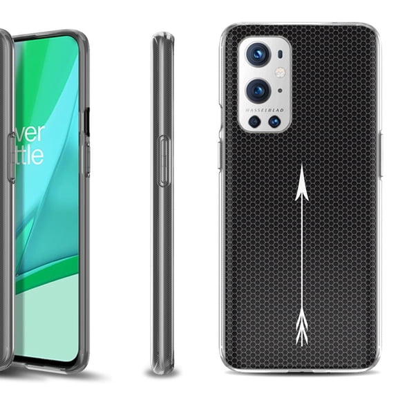 Slim-Fit Flexible TPU Gel Phone Case Compatible with OnePlus 9 PRO 5G, by OneToughShield ® - Arrow