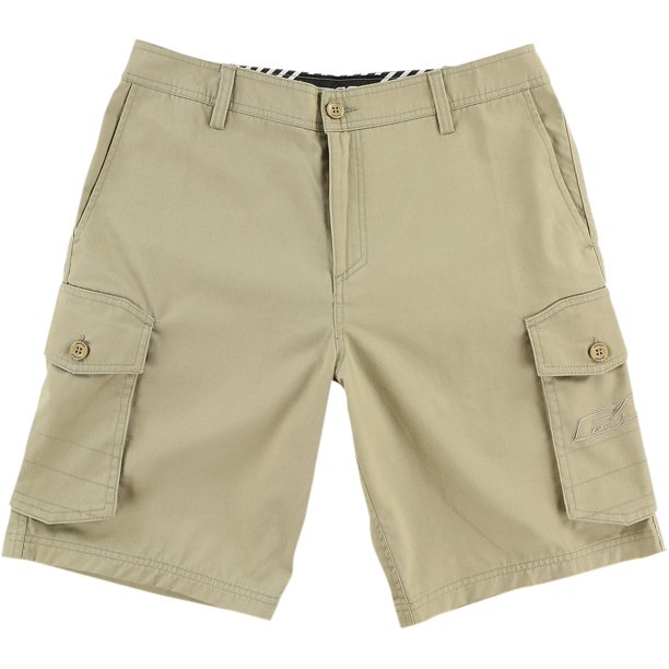 dark khaki cargo shorts