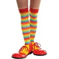 thumbnail image 2 of Rainbow Striped Knee Highs Adult Costume Accessory, 2 of 3