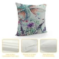 thumbnail image 4 of Shiartex  Dragonfly Throw Pillow Covers  Soft Gifts for Women Pillow Cases Cushion Covers Bedroom Decor Animal Decorative Throw Pillowcases Botanical Lavender Purple Green Cushion Cases, 4 of 5