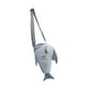 thumbnail image 5 of Bolsa de playa con forma de tiburón para niños, bolsa para recoger conchas, accesorios de natación, multifuncional para guardar juguetes de arena, 9.8 Gris, 5 of 8