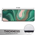 thumbnail image 5 of Kitchen Rugs Sets Of 2,Green Marble Gold Wave Pattern Anti Fatigue Kitchen Mat Rugs Non Slip Washable,Decorative Kitchen Floor Mats for Kitchen,Sink,Laundry,17"x47"+17"x47", 5 of 5