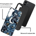 thumbnail image 3 of Case for Samsung Galaxy S23, Stained Glass Floral and Moon Phone Case Military-Grade Drop Protection Cover for Women Girl - Glossy, 3 of 7