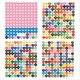 thumbnail image 1 of Sticker Label Set,Heart Labels Colored Number Stickers B, 1 of 5