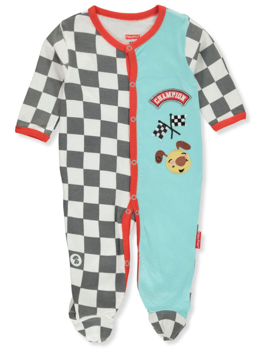 Baby Boys Girls Fisher Price 2piece Bodysuit Jumpsuit Baby grows romper gift set 