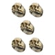 thumbnail image 3 of Anillo Punk Qarigey para Accesorios Góticos Calavera de Halloween Dorado 10 Type2 NO2, 3 of 6