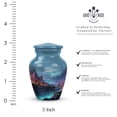 thumbnail image 2 of Enchanting Forest & Moonlit River Urn - Keepsake For Loved Ones - A 3-Inch Urn Keepsake For Adult Female Ashes - Urns For Human Ashes Adult Male Dad - Adult Cremation Urn (Set Of 1), 2 of 5