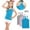 Multicolor 4, variant on BRGZLK 3 Pack Sleeveless Tank Tops for Toddler Boys Girls Fashion Cute Solid Color Soft Comfort Breathable Cotton Undershirts Multicolor 10-11 Years