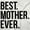 White, variant on Best Mom Ever Cute Happy Mothers Day Hoodie Sweatshirt Women Brisco Brands S