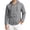 Gray#30615BB, variant on Linen Hooded Mens Shirts Button Down Long Sleeve Mens Hoodies Drawstring Lightweight Beach Mens Sweatshirt Wine L