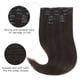 thumbnail image 2 of Extensiones de cabello humano hotbanana, color marrón oscuro, 120 g, 45 cm, 2 of 8