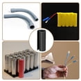thumbnail image 4 of Unique Bargains Heat Shrink Tubes 200mm Flat Width Wrap for Dual Layer 18650 1 Meter Black, 4 of 4