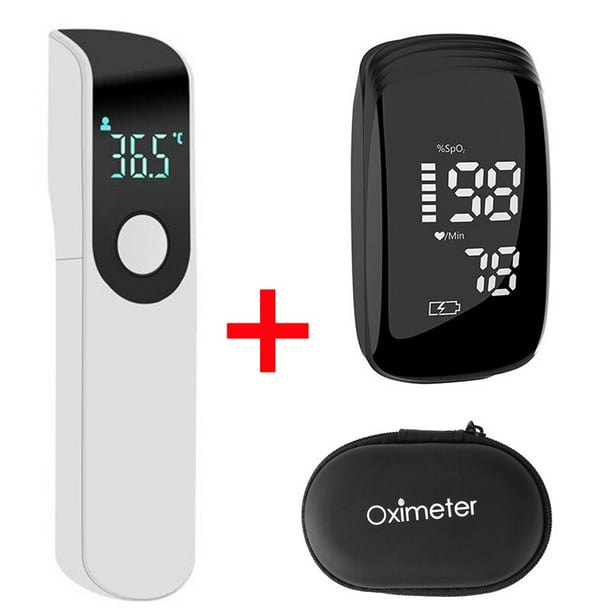 Oxímetro de pulso portátil recargable para dedo, Monitor de saturación de oxígeno en sangre, oxímetro doméstico