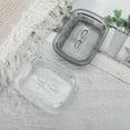 thumbnail image 6 of Unique Bargains 1 Pc Waterproof Soap Holder Ripple Style Clear Soap Holder for Bathroom 5.51"x4.13"x1.65", 6 of 6
