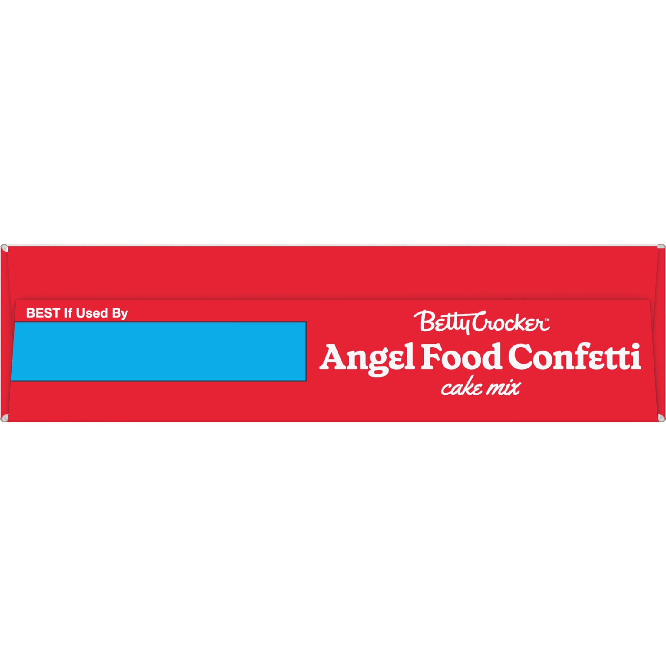 (4 pack) Betty Crocker Angel Food Confetti Cake Mix, 16.75 oz.