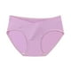 thumbnail image 1 of Puntoco Ropa interior para mujer, bragas de maternidad de algodón de talle bajo y color liso de talla grande para mujer, 1 of 2