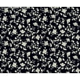 thumbnail image 3 of Challis Rayon Printed Dusky, Woven Fabric, Floral Fabric (CREAM/BLACK, ByYard), 3 of 3