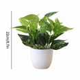 thumbnail image 2 of Artificial Flower Potted Plant Desk Decor For Women Fake Plant Small Artificial Green Plant Faux Plants Indoor Simulation Eucalyptus Potted Plant For Home Office Bathroom Living Room Decoration, 2 of 2